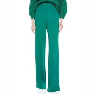 Alice + Olivia Dylan Pant green